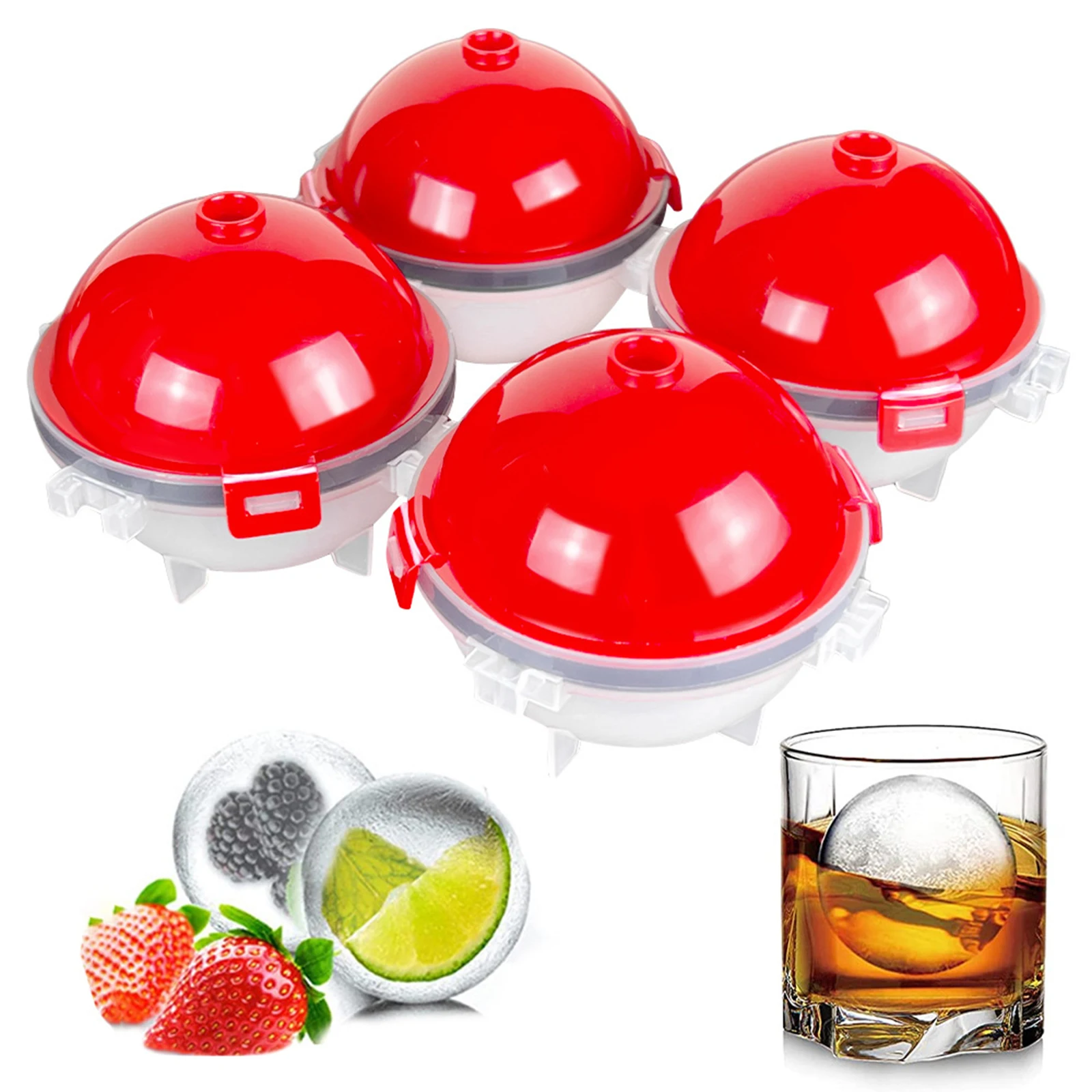 Ice Making Tools 6.5cm Reusable Round Ball Ice Cubes Mold DIY Ice Cream Maker Plastic Ice Mould Whiskey Ice Tray for Bar Tool
Ice Making Tools 6.5cm Reusable Round Ball Ice Cubes Mold DIY Ice Cream Maker Plastic Ice Mould Whiskey Ice Tray for Bar Tool