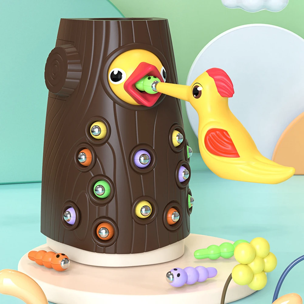 Игрушка для малышей Монтессори, магнитная игрушка для кормления и захвата червей, набор для детей, раннее развитие, Семейные игрушки
Игрушка для малышей Монтессори, магнитная игрушка для кормления и захвата червей, набор для детей, раннее развитие, Семейные игрушки