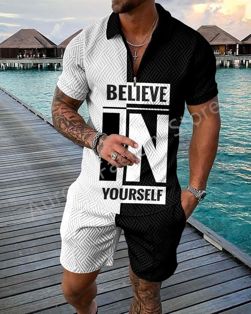 Men Summer Casual Polo T-shirt Sets For Male Jogging Sportwear Pants Suit Fashion 3D Print Two Piece Oversize Outfit Streetwear
Men Summer Casual Polo T-shirt Sets For Male Jogging Sportwear Pants Suit Fashion 3D Print Two Piece Oversize Outfit Streetwear