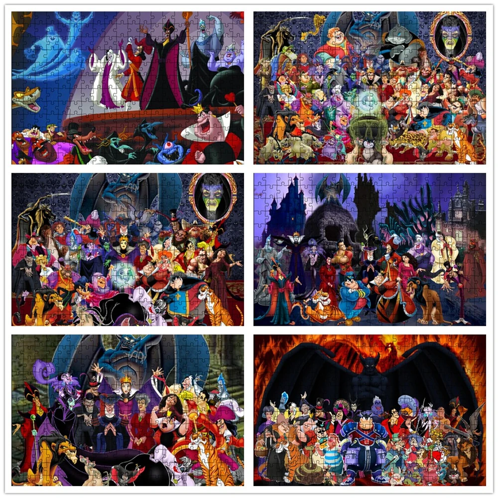 Пазл Disney из 500 частей, детские игрушки, пазл, диснеевские злодеи, развитие мозга, Постер из фильма для взрослых, мультяшное искусство ручной р...
Пазл Disney из 500 частей, детские игрушки, пазл, диснеевские злодеи, развитие мозга, Постер из фильма для взрослых, мультяшное искусство ручной р...
