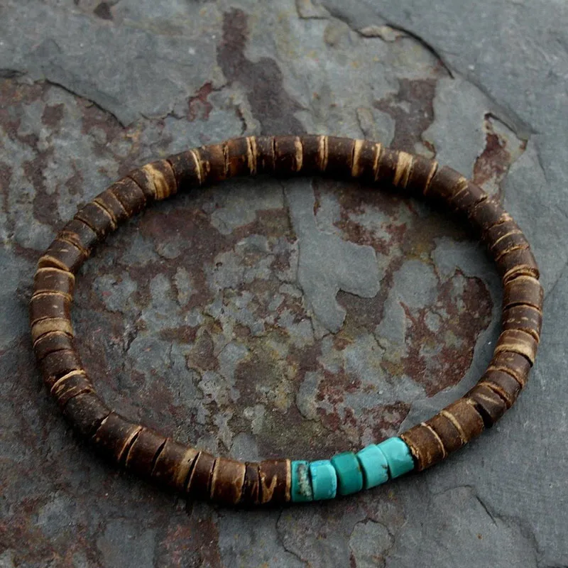 Coconut Bead Bracelet, Turquoise or Hematite, Mens Bracelet Mens Gift Mens Beaded Bracelet
Coconut Bead Bracelet, Turquoise or Hematite, Mens Bracelet Mens Gift Mens Beaded Bracelet