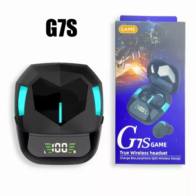 TWS Gaming Wireless Headphones 5.1 Bluetooth Earphones Touch Control Noise Cancelling Sports Headset Earbuds With Microphone
TWS Gaming Wireless Headphones 5.1 Bluetooth Earphones Touch Control Noise Cancelling Sports Headset Earbuds With Microphone