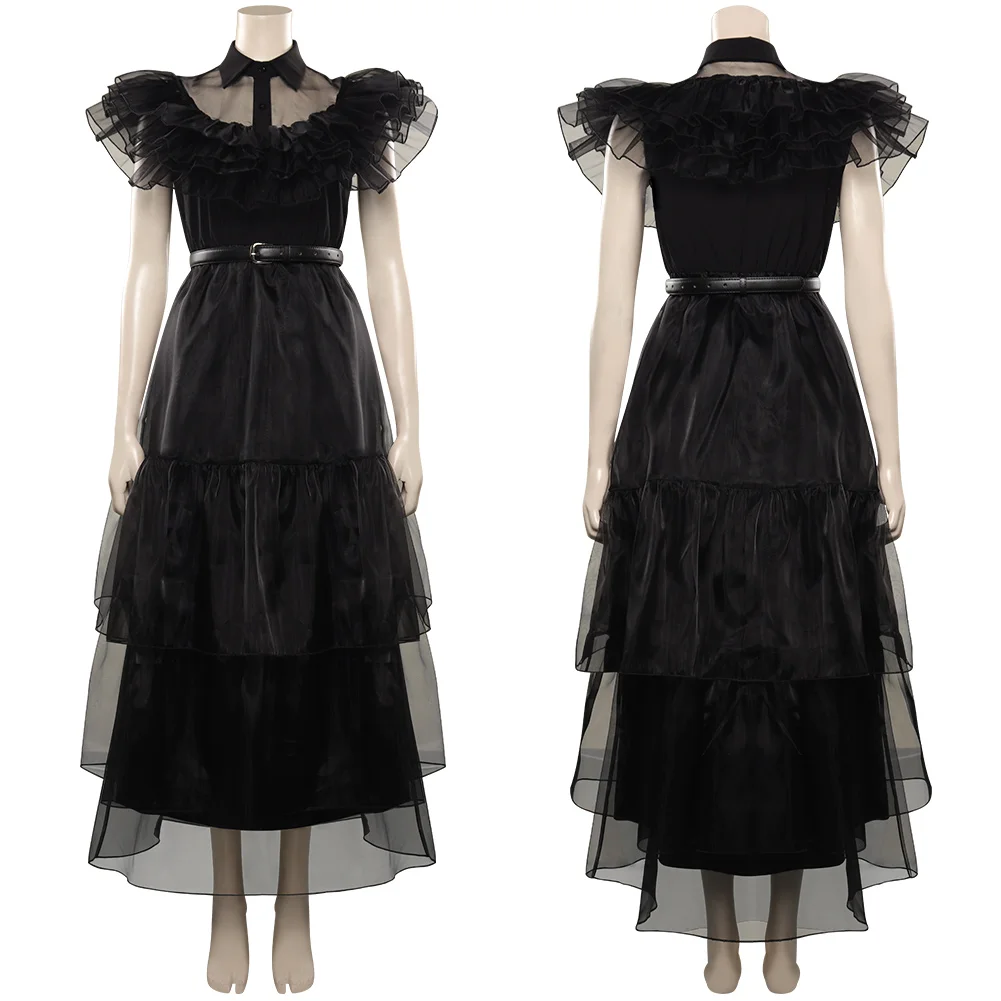 Adult Women Wednesday Addams Wednesday Cosplay Costume Dress Outfits Halloween Carnival Party Suit
Adult Women Wednesday Addams Wednesday Cosplay Costume Dress Outfits Halloween Carnival Party Suit