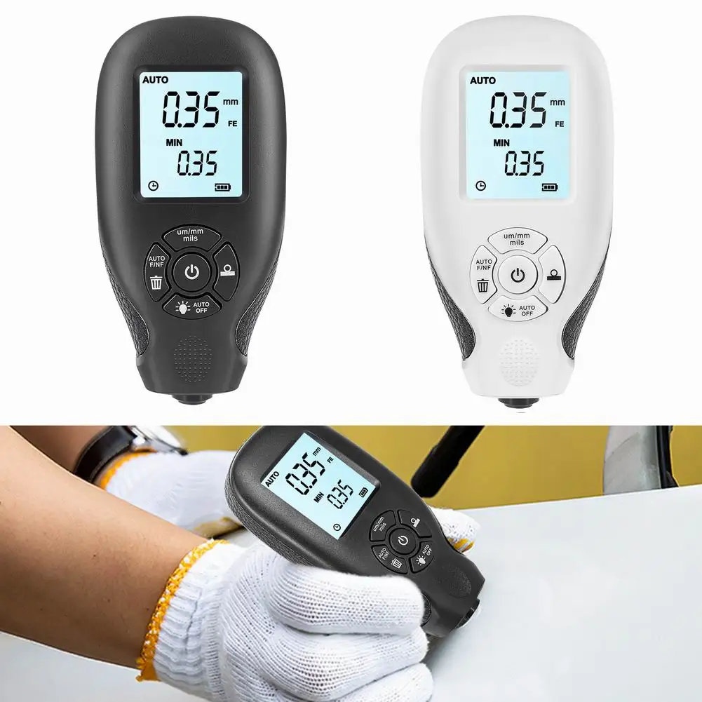 Coating Thickness Gauge Auto Coating Depth Gauge Range 0-2000 UM Auto Paint Thickness Gauge Manual Paint Tool Digital Display
Coating Thickness Gauge Auto Coating Depth Gauge Range 0-2000 UM Auto Paint Thickness Gauge Manual Paint Tool Digital Display