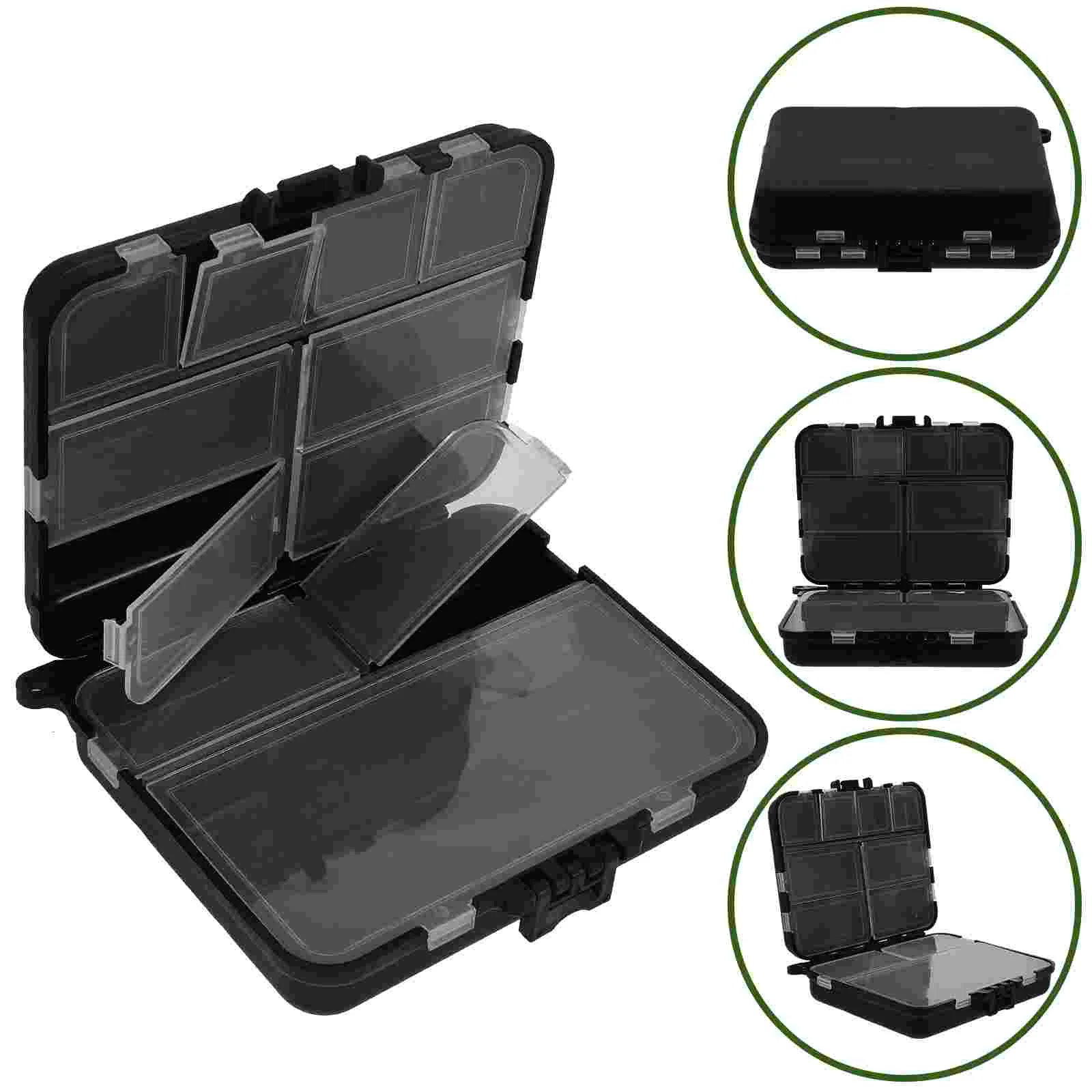 Multifunctional Fishing Tackle Kit Box Men Professional Fishing Equipment Fishing Tool Organizer (Black) Items
Multifunctional Fishing Tackle Kit Box Men Professional Fishing Equipment Fishing Tool Organizer (Black) Items