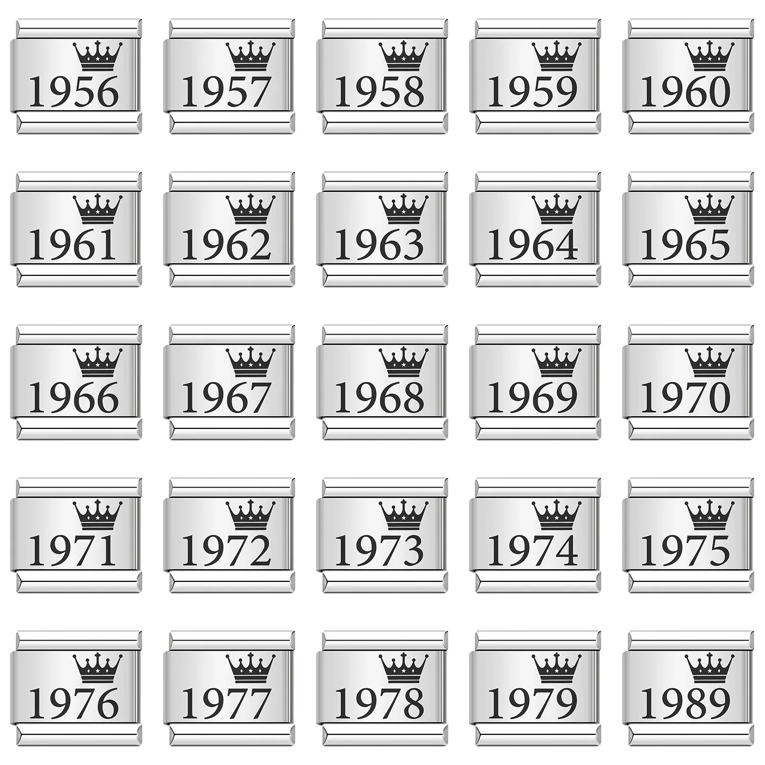 Hapiship Popular Original Daisy Year of Birth 1956~1989 Charm Links Fit 9mm Bracelet Stainless Steel Jewelry DIY Making DJ428
Hapiship Popular Original Daisy Year of Birth 1956~1989 Charm Links Fit 9mm Bracelet Stainless Steel Jewelry DIY Making DJ428