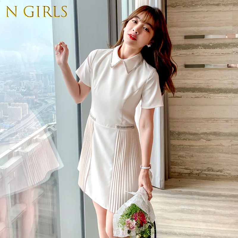 N GIRLS noble Small girl skirts cultivate morality sweet girl leisure short-sleeved dress goddess of aristocratic temperament
N GIRLS noble Small girl skirts cultivate morality sweet girl leisure short-sleeved dress goddess of aristocratic temperament