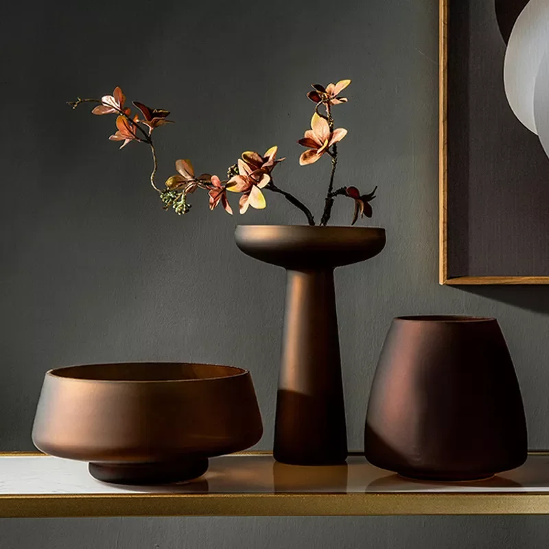 NEW2023 Nordic Light Luxury Home Decor Frosted Glass Vase Living Room Decoration Table Flowers Hydroponic Vase Terrarium Decor
NEW2023 Nordic Light Luxury Home Decor Frosted Glass Vase Living Room Decoration Table Flowers Hydroponic Vase Terrarium Decor