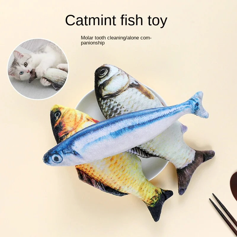 New Fashion Pet Plush Imitation Fish with Catnip PP Cotton Cat Chewing Toy Pet Plush Teeth Grinding Toys Cat Products Cat Toys
New Fashion Pet Plush Imitation Fish with Catnip PP Cotton Cat Chewing Toy Pet Plush Teeth Grinding Toys Cat Products Cat Toys