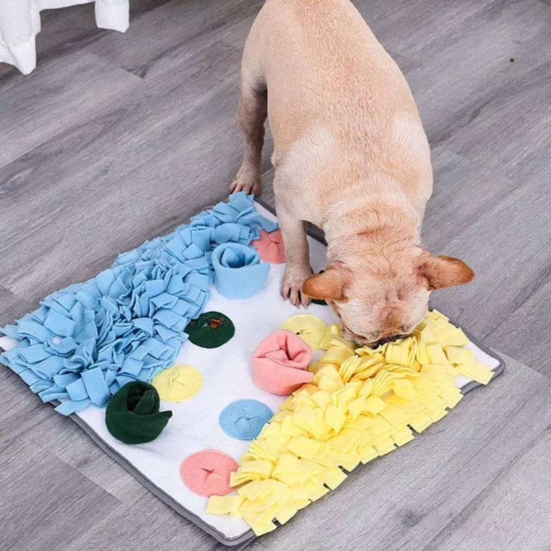 Snuffle Mat for Dogs Interactive Puppy Puzzle Feeding Pad Pet Treats Feeder Training Toy Mats Relieving Stress
Snuffle Mat for Dogs Interactive Puppy Puzzle Feeding Pad Pet Treats Feeder Training Toy Mats Relieving Stress