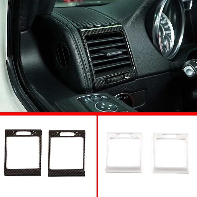 For Mercedes-Benz G-Class 2004-2018 Dashboard Both Sides Air Vent Outlet Cover ABS Carbon Fiber Pattern Car Accessories
For Mercedes-Benz G-Class 2004-2018 Dashboard Both Sides Air Vent Outlet Cover ABS Carbon Fiber Pattern Car Accessories