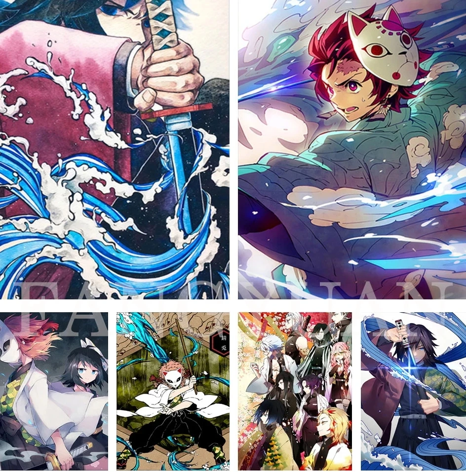 Diamond Painting Anime Demon Slayer Full Square Manga Rhinestone Embroidery Cross Stitch Kits Handmade Home Decor
Diamond Painting Anime Demon Slayer Full Square Manga Rhinestone Embroidery Cross Stitch Kits Handmade Home Decor