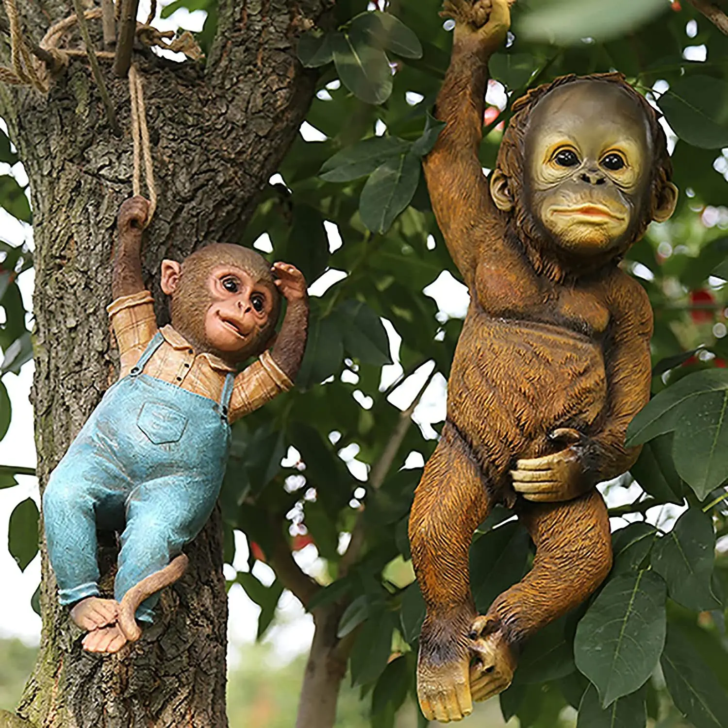 Garden Sculpture Little Monkey Statue Resin Hanging Animal Simulation Outdoor Tree Statues Wall Garden Yard Tree Decor
Garden Sculpture Little Monkey Statue Resin Hanging Animal Simulation Outdoor Tree Statues Wall Garden Yard Tree Decor