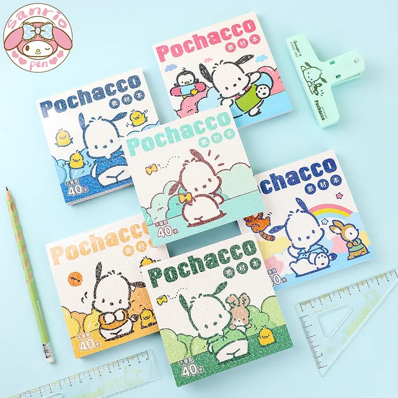Sanrio 18/20pcs Notepad Kawaii Sticker Kuromi Cinnamoroll Pochacco Laser Cartoon Kids Stationery Decoration Message Sticky Notes
Sanrio 18/20pcs Notepad Kawaii Sticker Kuromi Cinnamoroll Pochacco Laser Cartoon Kids Stationery Decoration Message Sticky Notes