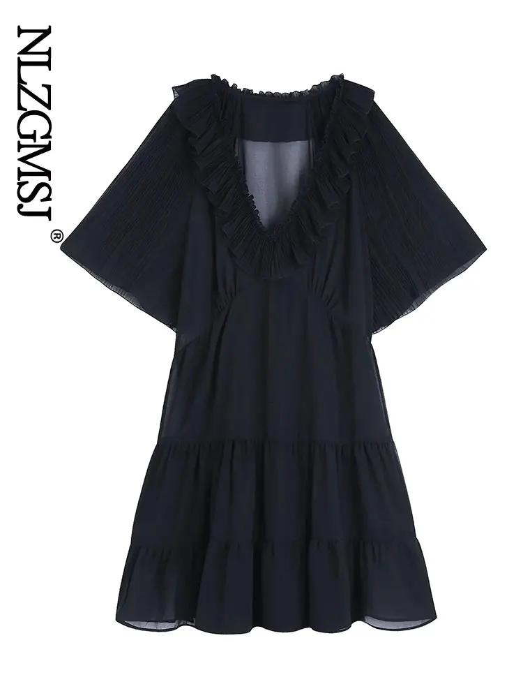 Одежда Nlzgmsj Za 2022 модное Стильное однотонное Повседневное платье для женщин с V-образным вырезом и коротким рукавом женские платья с высокой ...
Одежда Nlzgmsj Za 2022 модное Стильное однотонное Повседневное платье для женщин с V-образным вырезом и коротким рукавом женские платья с высокой ...