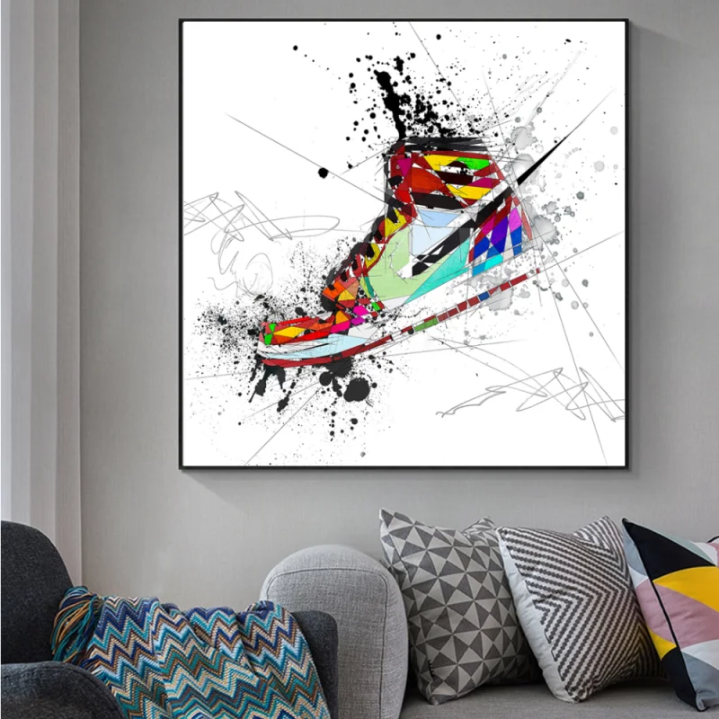 Watercolor Sneaker Shoes Canvas Paintings on The Wall Art Posters and Prints Fashion Sport Shoes Pictures for Boy Room Decor
Watercolor Sneaker Shoes Canvas Paintings on The Wall Art Posters and Prints Fashion Sport Shoes Pictures for Boy Room Decor