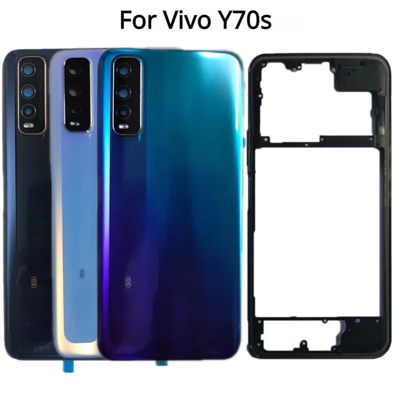 New Back Cover For Vivo Y70s V2002A Battery Cover+Middle Frame Rear Door Housing Case with Camera lens+Side Keys
New Back Cover For Vivo Y70s V2002A Battery Cover+Middle Frame Rear Door Housing Case with Camera lens+Side Keys