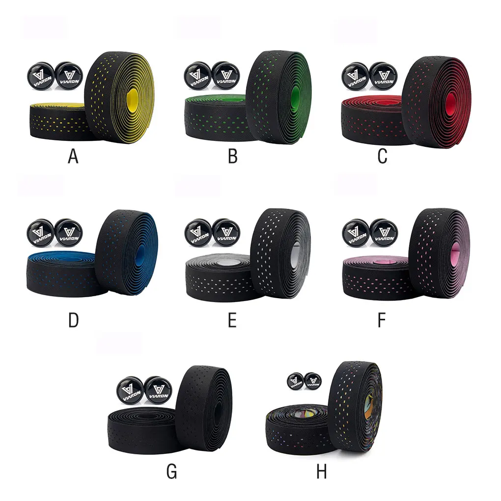 VIARON 2Pcs Bike Handlebar Tape Replacement Bicycle Handle Bar Fishing Rod Damping Wrap Replacing Parts Black Green
VIARON 2Pcs Bike Handlebar Tape Replacement Bicycle Handle Bar Fishing Rod Damping Wrap Replacing Parts Black Green