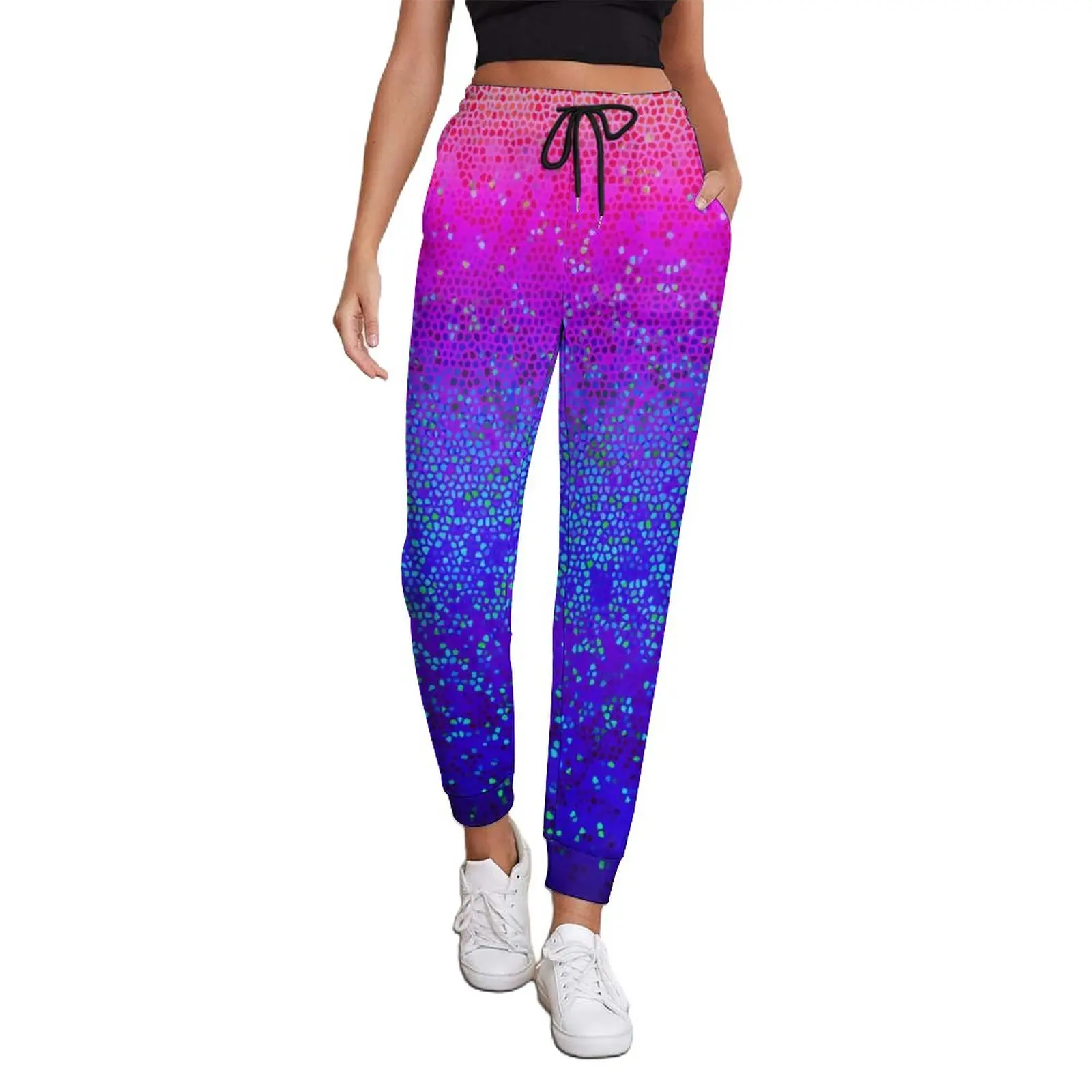 Sparkly Sequins Print Jogger Pants Woman Colorful Abstract Glitter Korean Fashion Sweatpants Autumn Classic Oversize Trousers
Sparkly Sequins Print Jogger Pants Woman Colorful Abstract Glitter Korean Fashion Sweatpants Autumn Classic Oversize Trousers