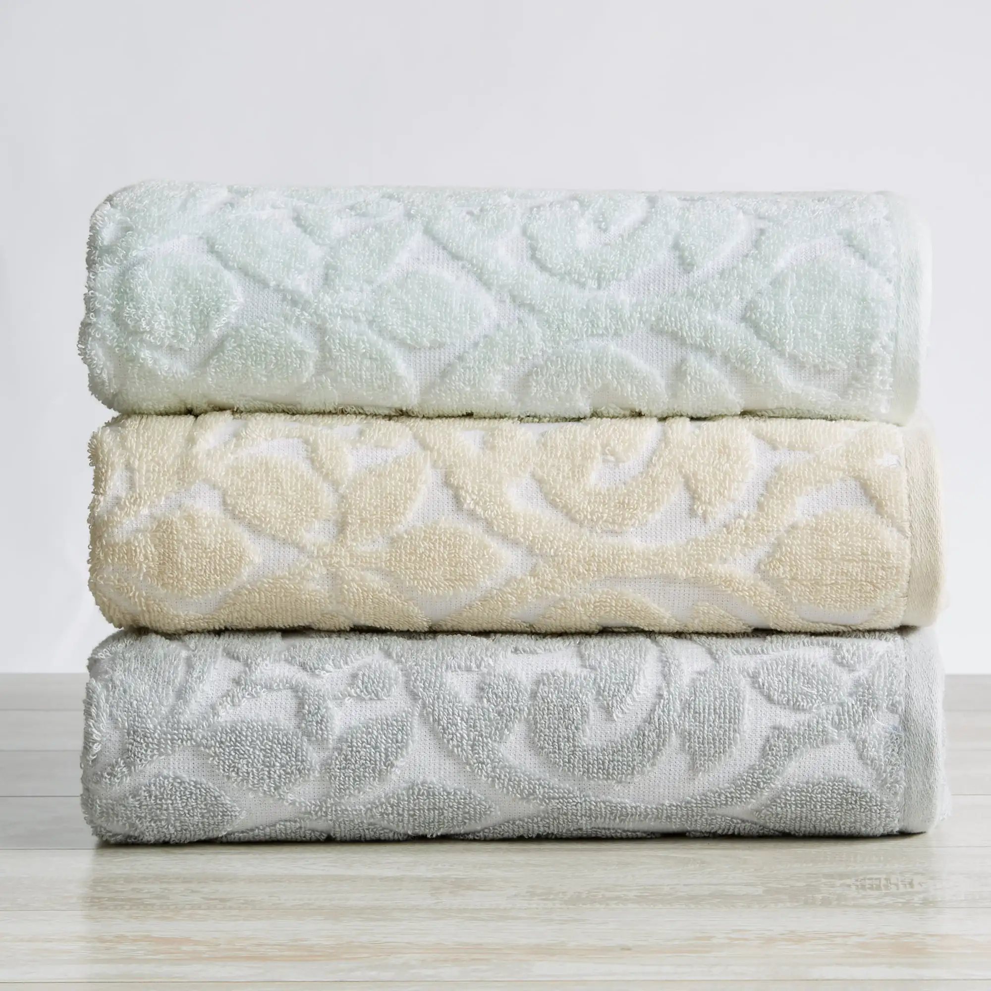 Decorative Floral Quick-Dry Towel Set (Bath Towel (2-Pack), White / Grey)Face Bath Towels wash cleaning
Decorative Floral Quick-Dry Towel Set (Bath Towel (2-Pack), White / Grey)Face Bath Towels wash cleaning