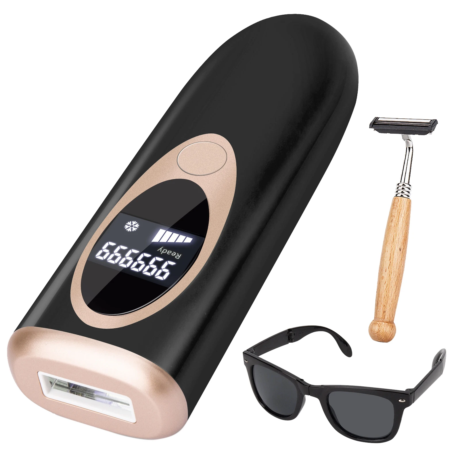 Laser Hair Removal IPL Hair Removal for Women and Men Permanent Painless at-Home Device Upgraded to 999,900 Flashes for Face Arm
Laser Hair Removal IPL Hair Removal for Women and Men Permanent Painless at-Home Device Upgraded to 999,900 Flashes for Face Arm