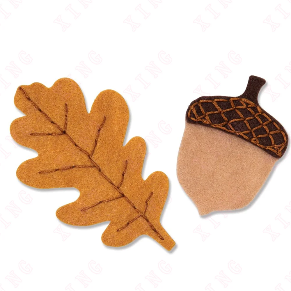 2022 New Acorn & Oak Leaf Metal Cutting Dies Scrapbook Diary Decoration Embossing Template Diy Greeting Card Handmade Craft Mold
2022 New Acorn & Oak Leaf Metal Cutting Dies Scrapbook Diary Decoration Embossing Template Diy Greeting Card Handmade Craft Mold
