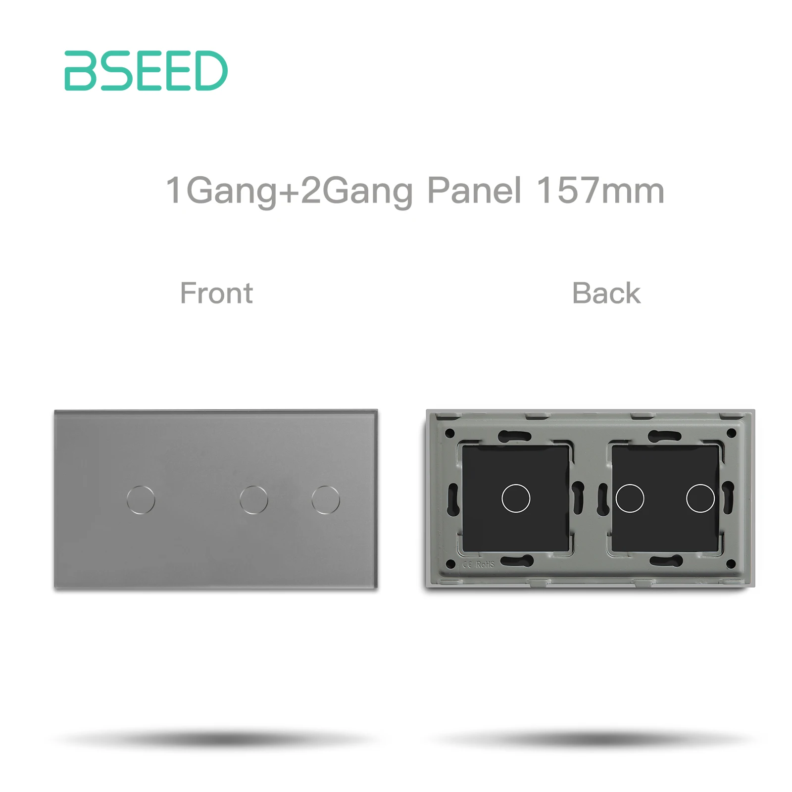 Сенсорная панель BSEED 157 мм белый/черный/золотой/серый
Сенсорная панель BSEED 157 мм белый/черный/золотой/серый
