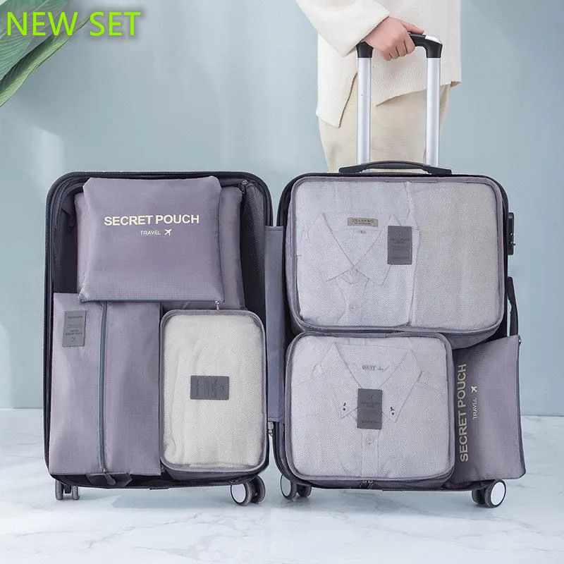 Travel Bag Multi-Function Bag For Women Purple Waterproof zipper Bags Organizer Luggage Cosmetic Clothing Fashion Storage Set
Travel Bag Multi-Function Bag For Women Purple Waterproof zipper Bags Organizer Luggage Cosmetic Clothing Fashion Storage Set