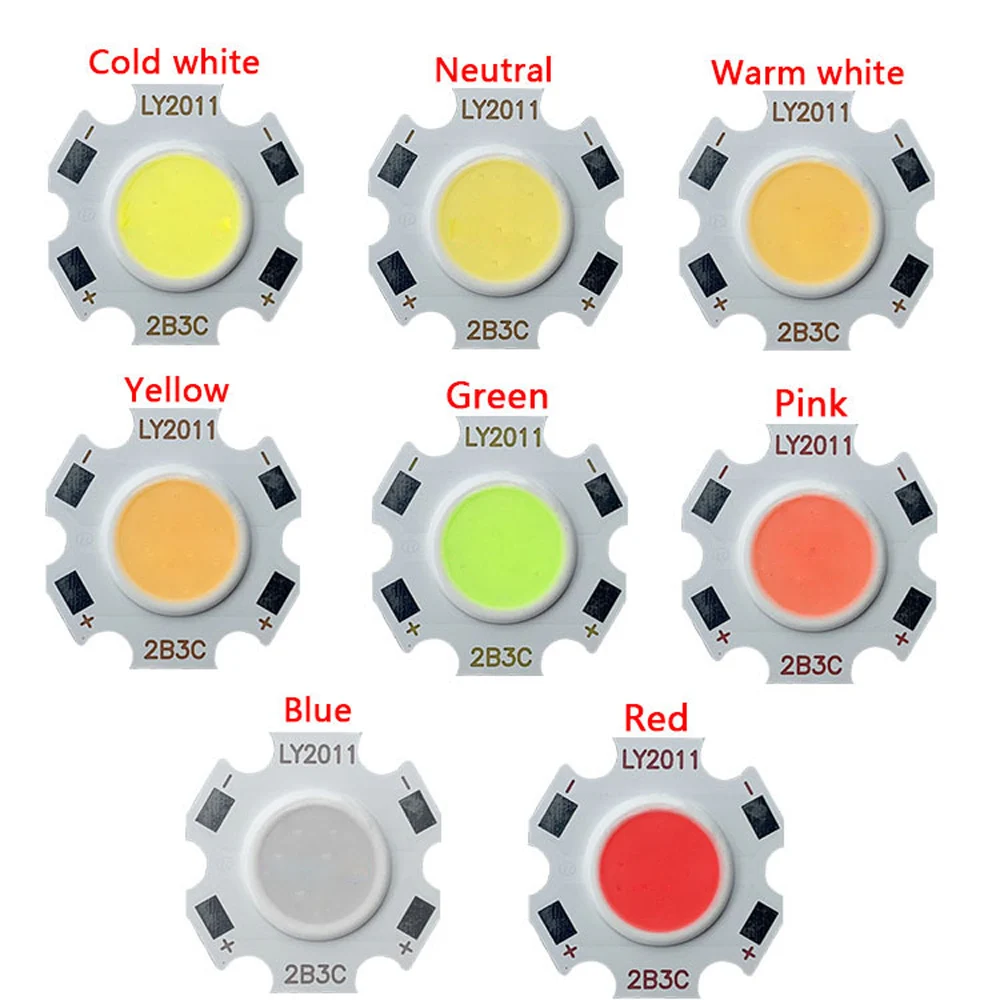 1Pcs LED Cob Light Beads Downlight Chip Spot Light Downlight flashlight Multicolor Color Light Plant Lamp Chip 3W 5W 7W
1Pcs LED Cob Light Beads Downlight Chip Spot Light Downlight flashlight Multicolor Color Light Plant Lamp Chip 3W 5W 7W