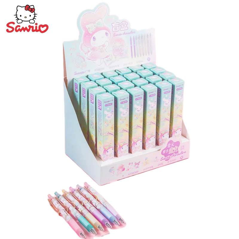 Sanrio Surrounding Kawaii Cute Cartoon Hello Kitty Press Water Pen Gel Pen Blind Box Creative Surprise Gift Box Gift Wholesale
Sanrio Surrounding Kawaii Cute Cartoon Hello Kitty Press Water Pen Gel Pen Blind Box Creative Surprise Gift Box Gift Wholesale
