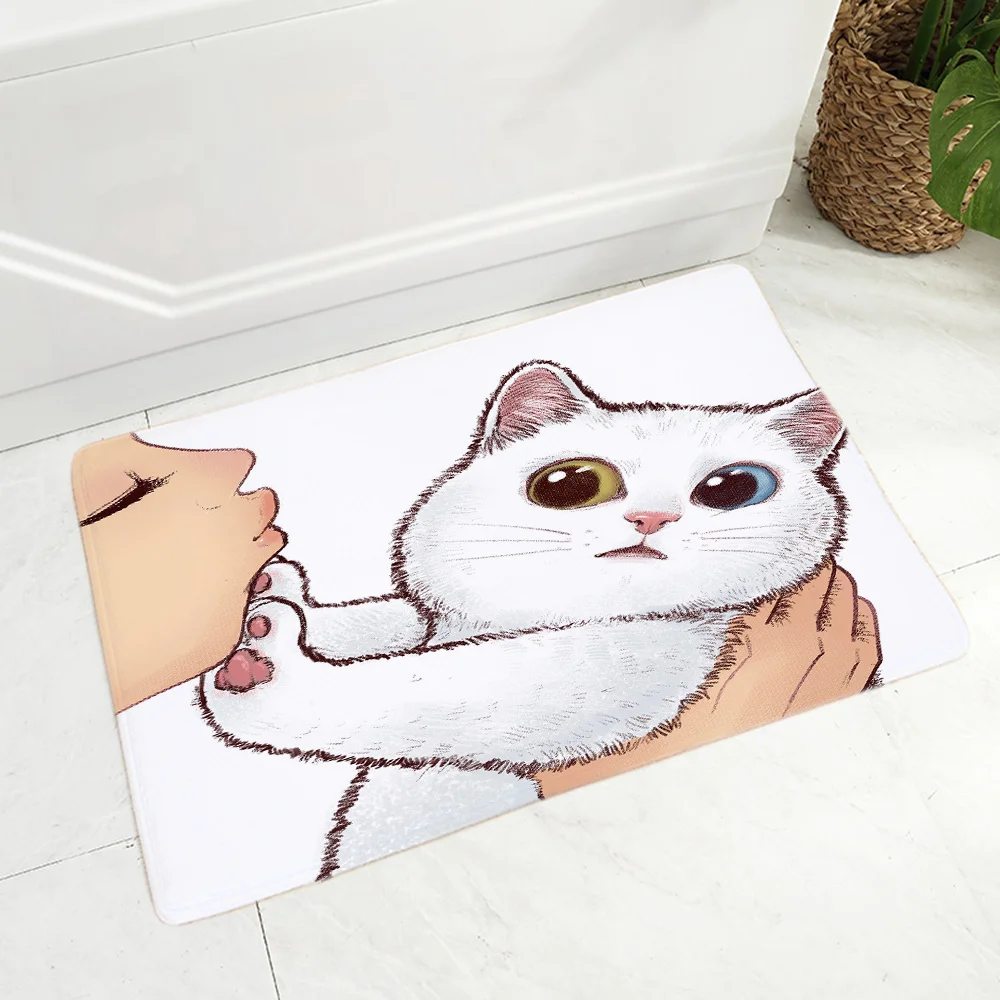 Room Slip Mat Carpet Anti Bedroom Flannel Modern Living Rug Memory Foam Cartoon Cute Cat Parlor Mat Bath Mats Room Carpets 
Room Slip Mat Carpet Anti Bedroom Flannel Modern Living Rug Memory Foam Cartoon Cute Cat Parlor Mat Bath Mats Room Carpets