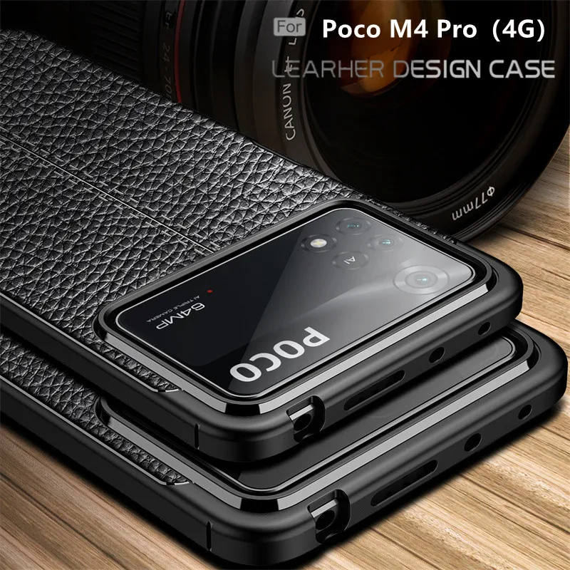 For Poco M4 Pro 4G Case Cover for Poco M4 Pro Capas Shockproof Bumper Soft TPU Leather For Fundas Xiaomi Poco X4 Pro M4 Cover
For Poco M4 Pro 4G Case Cover for Poco M4 Pro Capas Shockproof Bumper Soft TPU Leather For Fundas Xiaomi Poco X4 Pro M4 Cover