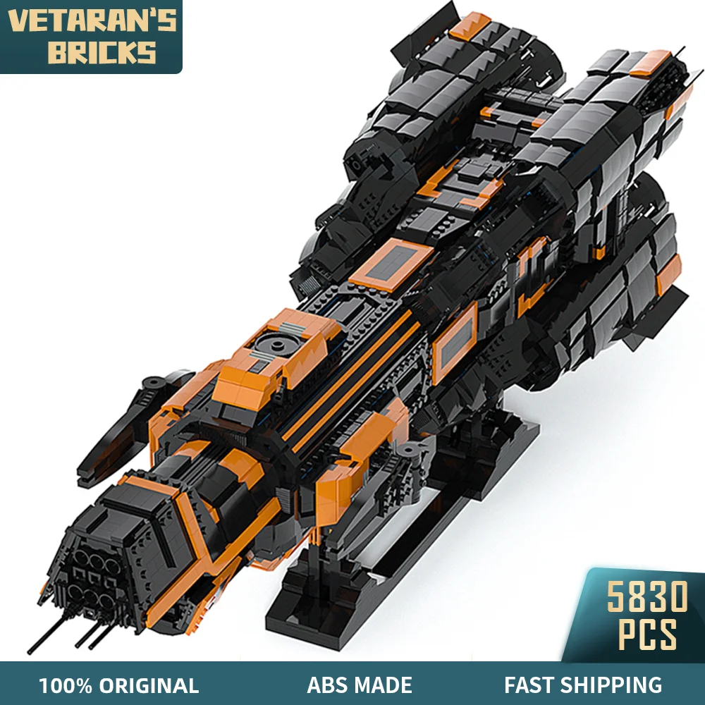 MCRN Donnager Battleship Star Travel Wars The Expanse Spaceship Model Building Blocks Set Children Toy Bricks for Boys Xmas Gift
MCRN Donnager Battleship Star Travel Wars The Expanse Spaceship Model Building Blocks Set Children Toy Bricks for Boys Xmas Gift