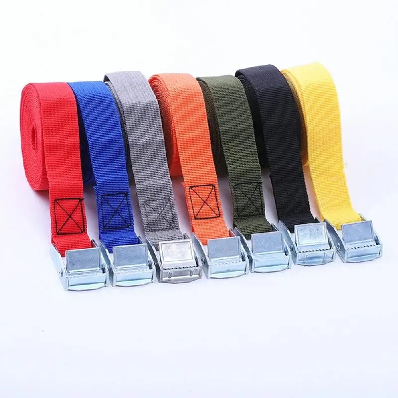 2M Buckle Tie-Down Belt Cargo Straps for Car Motorcycle Bike with Metal Buckle Tow Rope Strong Ratchet Belt for Luggage Bag
2M Buckle Tie-Down Belt Cargo Straps for Car Motorcycle Bike with Metal Buckle Tow Rope Strong Ratchet Belt for Luggage Bag