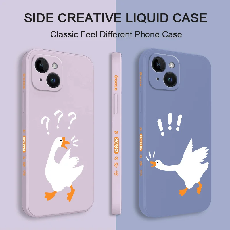Cutie Goose Phone Case For iPhone 14 13 12 11 Plus Pro Max Mini X XR XS SE2020 8 7 6 6S Plus Cover
Cutie Goose Phone Case For iPhone 14 13 12 11 Plus Pro Max Mini X XR XS SE2020 8 7 6 6S Plus Cover