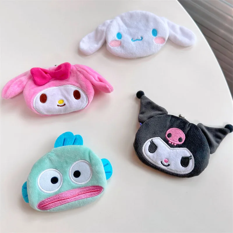 Kawaii Plush Wallet Sanrio Mymelody Cinnamoroll Kuromi Cute Anime Headset Bag Coin Bag Backpack Girl Christmas Gift
Kawaii Plush Wallet Sanrio Mymelody Cinnamoroll Kuromi Cute Anime Headset Bag Coin Bag Backpack Girl Christmas Gift