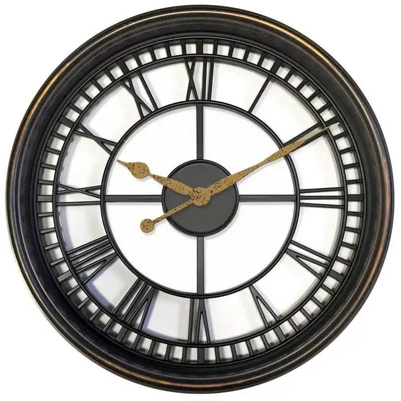 Vintage Style Large Round Roman Numeral Open Face Analog QA Wall Clock by Astronomy room decor Clock digital Clocks wall home de
Vintage Style Large Round Roman Numeral Open Face Analog QA Wall Clock by Astronomy room decor Clock digital Clocks wall home de