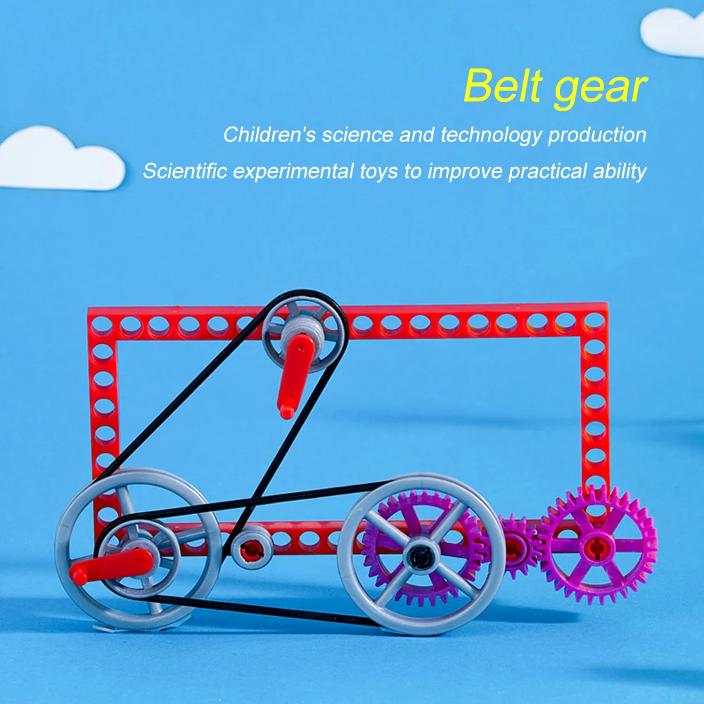 Funny Gear Pulley Scientific Experiment Toy Technology Science Machinery DIY Learning Physics Aid Gift for School Lab
Funny Gear Pulley Scientific Experiment Toy Technology Science Machinery DIY Learning Physics Aid Gift for School Lab