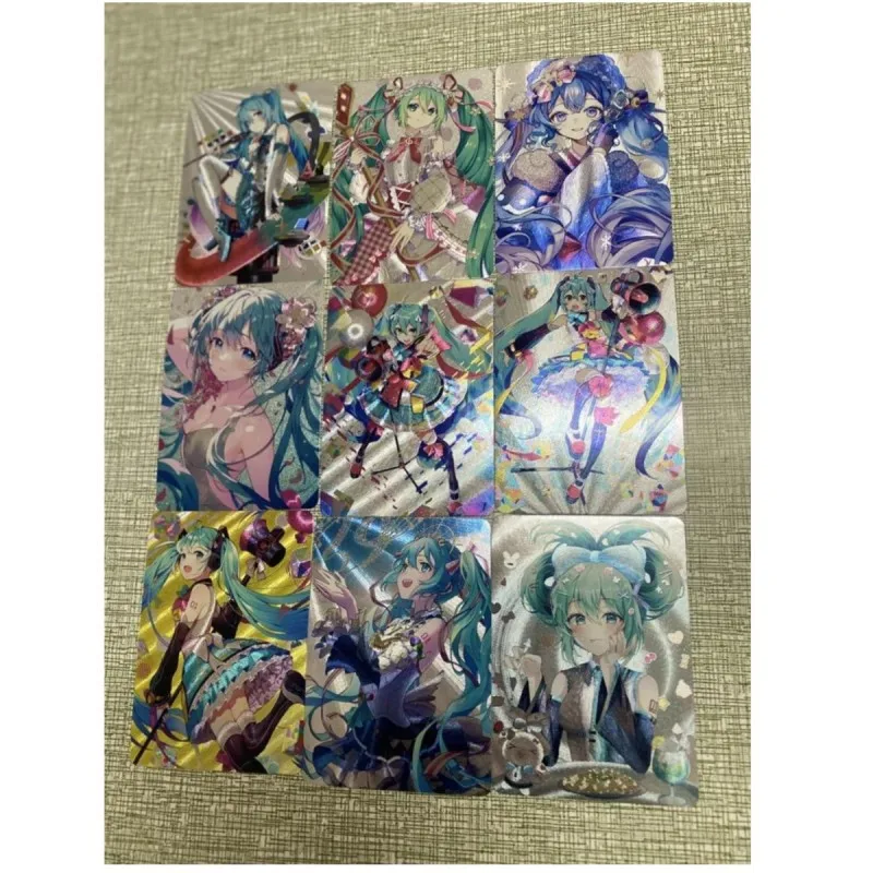 Детская игрушка Hatsune Miku, набор из 9 металлических карт, размеры 63*88
Детская игрушка Hatsune Miku, набор из 9 металлических карт, размеры 63*88