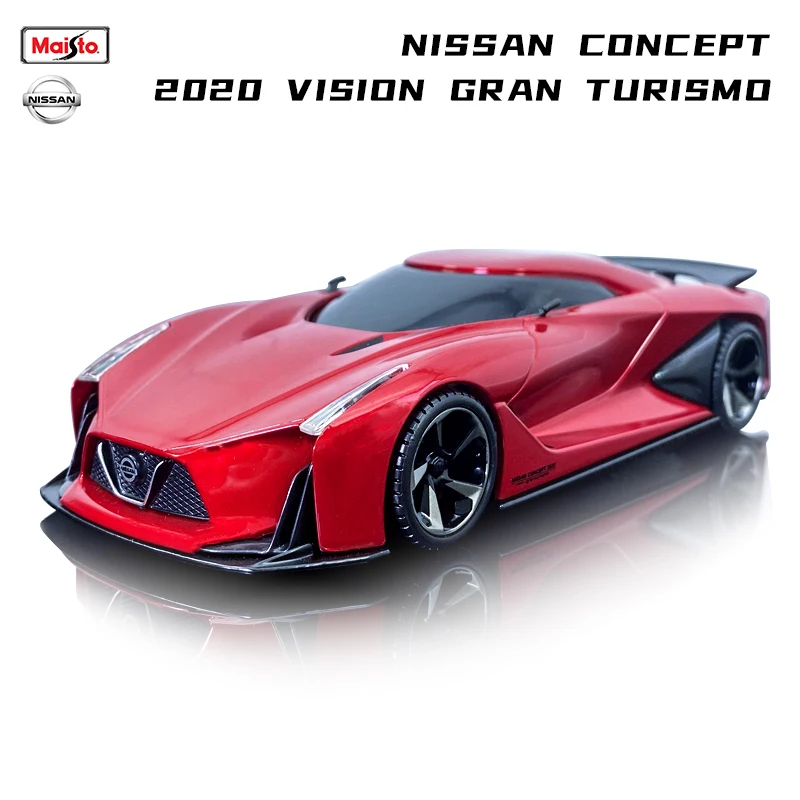 Автомобиль Maisto 1:32 Nissan Concept 2020 Gran туризм, Модель гоночного автомобиля под давлением, новая коллекция в коробке, спортивные автомобили из спла...
Автомобиль Maisto 1:32 Nissan Concept 2020 Gran туризм, Модель гоночного автомобиля под давлением, новая коллекция в коробке, спортивные автомобили из спла...