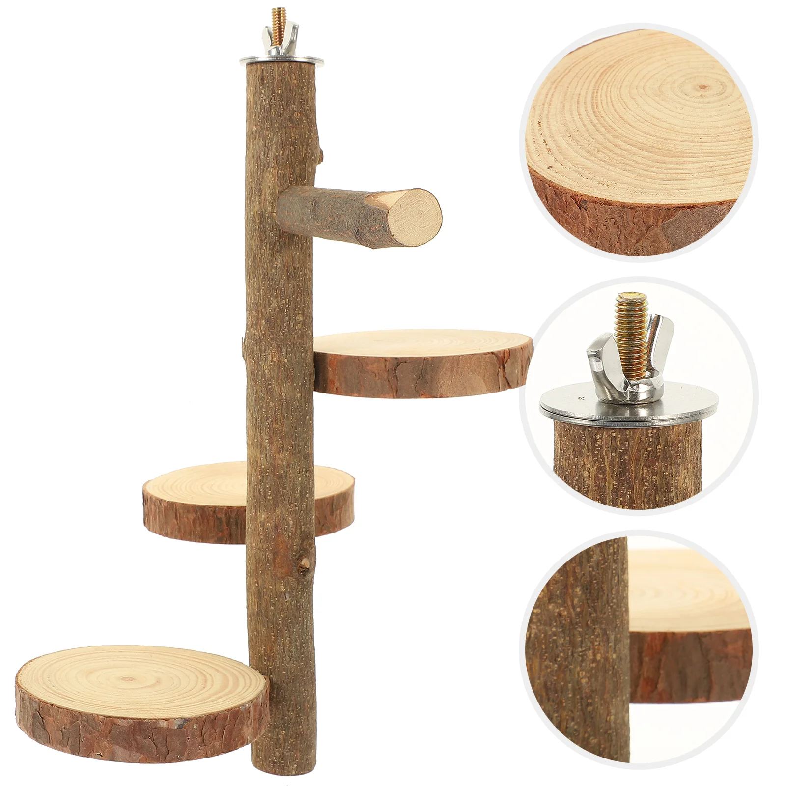 Parrot Stand Bird Cage Accessories Home Jumping The Swing Springboard Delicate Wood Climbing Practical
Parrot Stand Bird Cage Accessories Home Jumping The Swing Springboard Delicate Wood Climbing Practical