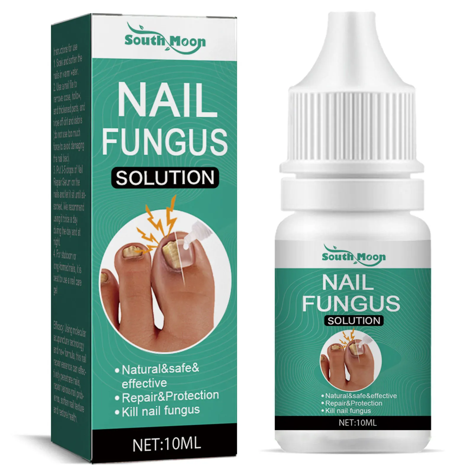 10ml Antibacterial Nail Fungus Treatment Solution Fast-acting Nail Discoloration Treatment for Broken Cracked Split and Weak
10ml Antibacterial Nail Fungus Treatment Solution Fast-acting Nail Discoloration Treatment for Broken Cracked Split and Weak