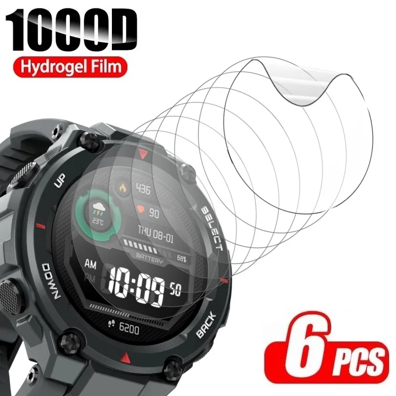 Hydrogel Protective Film for Amazfit T Rex Pro 2 Screen Protector (Not Glass) for Amazfit T Rex 2 Trex Pro Film Foil
Hydrogel Protective Film for Amazfit T Rex Pro 2 Screen Protector (Not Glass) for Amazfit T Rex 2 Trex Pro Film Foil