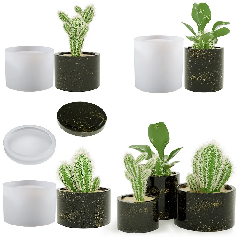 Flower Pot Silicone Mold Concrete Cement DIY Plaster Mold Cactus Succulent Planter Molds Gypsum Clay Resin Mould Home Supplies
Flower Pot Silicone Mold Concrete Cement DIY Plaster Mold Cactus Succulent Planter Molds Gypsum Clay Resin Mould Home Supplies