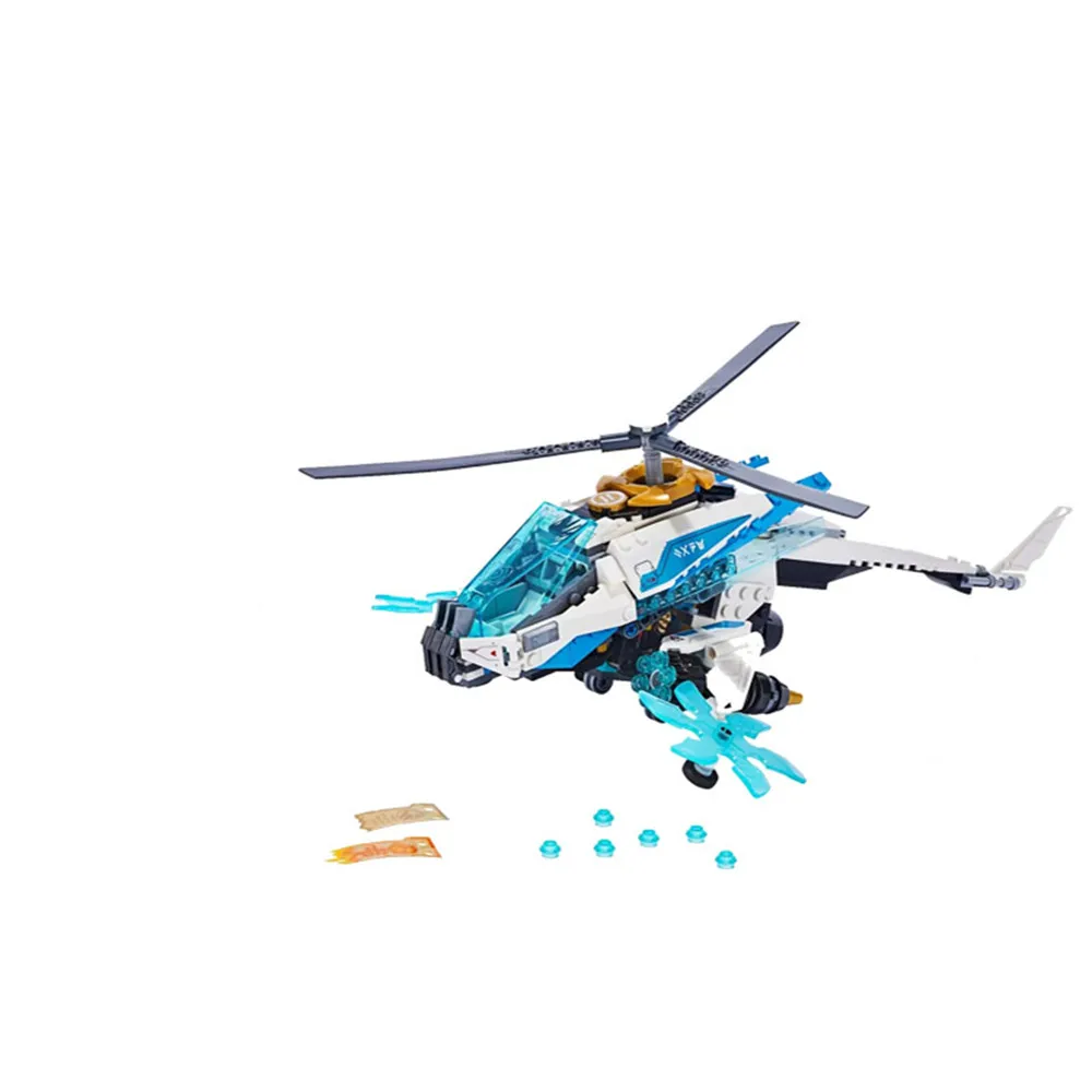 New City Ninja Series Shuricopter Building Blocks Bricks Compatible 70673 Model Boys Toys for Children Christmas Birthday Gift
New City Ninja Series Shuricopter Building Blocks Bricks Compatible 70673 Model Boys Toys for Children Christmas Birthday Gift
