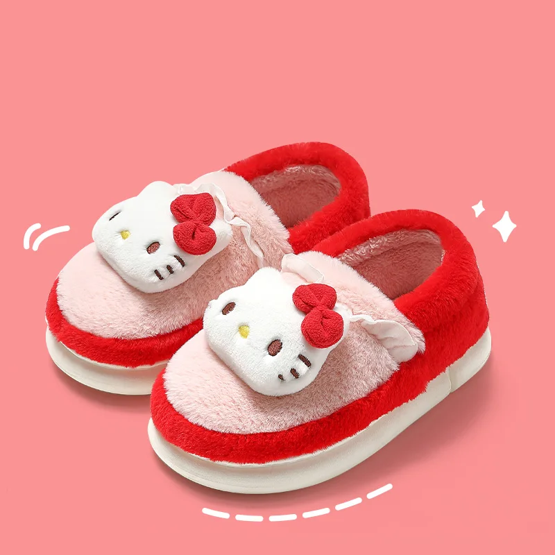 Sanrio Slippers Kawaii Hello Kitty Kuromi Sanrio Shoes Plushie Winter Warm Household Slippers Christmas Birthday Gifts for Girls
Sanrio Slippers Kawaii Hello Kitty Kuromi Sanrio Shoes Plushie Winter Warm Household Slippers Christmas Birthday Gifts for Girls