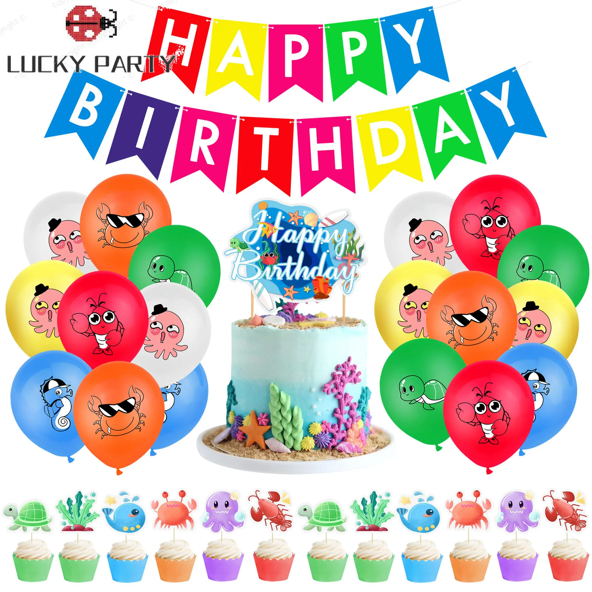 Fish Sea Animal Balloons Starfish Sea horse Air Balloon Ocean World Under Sea Theme Birthday party Decoration Baby Shower
Fish Sea Animal Balloons Starfish Sea horse Air Balloon Ocean World Under Sea Theme Birthday party Decoration Baby Shower