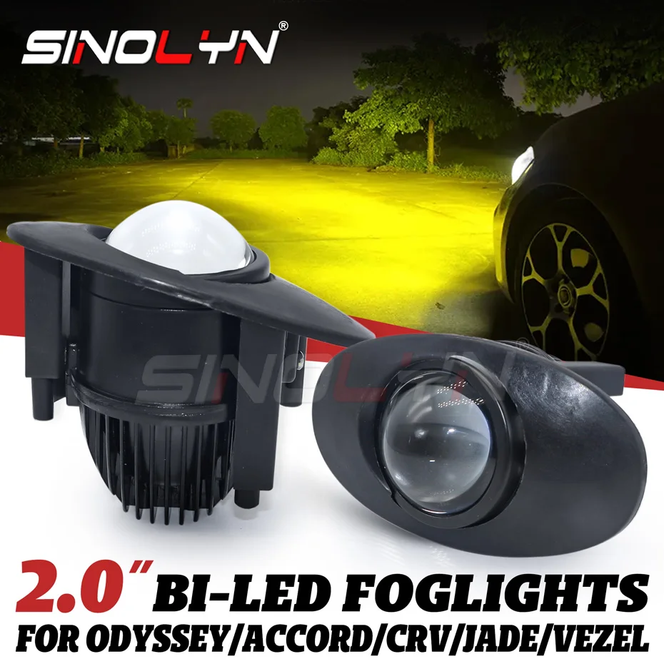 2 Inch Bi LED Fog Lights For Honda CRV/Accord/Odyssey/HR-V/Jade/Vezel/XR-V/Spirior PTF LED Projector Fog Lenses Car Accessories
2 Inch Bi LED Fog Lights For Honda CRV/Accord/Odyssey/HR-V/Jade/Vezel/XR-V/Spirior PTF LED Projector Fog Lenses Car Accessories
