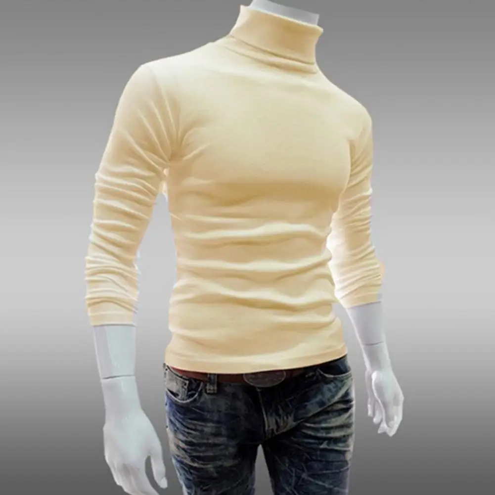 Autumn Winter Men's Sweater Turtleneck Solid Color Pullover Men Clothing Slim Fit Knitted Sweaters Autumn Tops Daily Clothes
Autumn Winter Men's Sweater Turtleneck Solid Color Pullover Men Clothing Slim Fit Knitted Sweaters Autumn Tops Daily Clothes