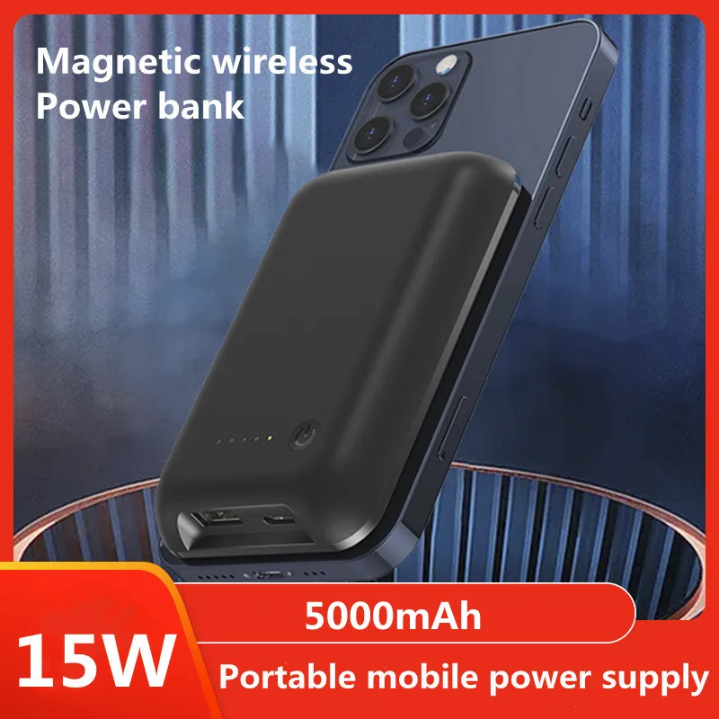 Portable Magnetic Power Bank For Apple iPhone 12 13 Xiaomi Samsung External Battery Mobile Phone Charger Wireless Powerbank
Portable Magnetic Power Bank For Apple iPhone 12 13 Xiaomi Samsung External Battery Mobile Phone Charger Wireless Powerbank